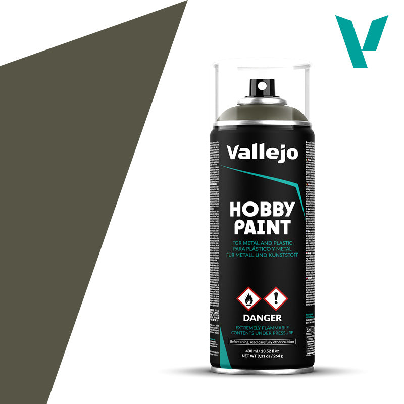 Spray Verde Oliva Camuflaje para Imprimación