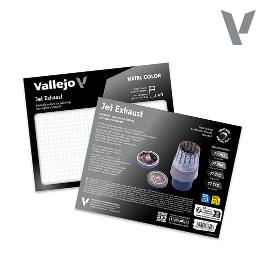Set de 4 pinturas para pintar toberas - Jet Exhaust (1)