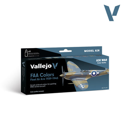Set de 8 pinturas para aviones Fleet Air Arm (FAA) 1939-1945