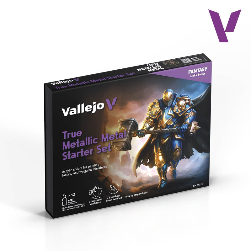 True Metallic Metal Starter Set - Set de 12 pinturas Metálicas (1)