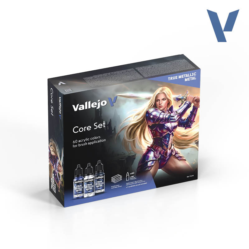 True Metallic Metal Core Set - Set de 60 pinturas Metalizadas