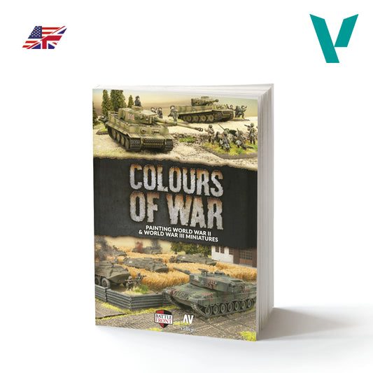 Libro Colours of War - Pintura de miniaturas WWII y WWIII