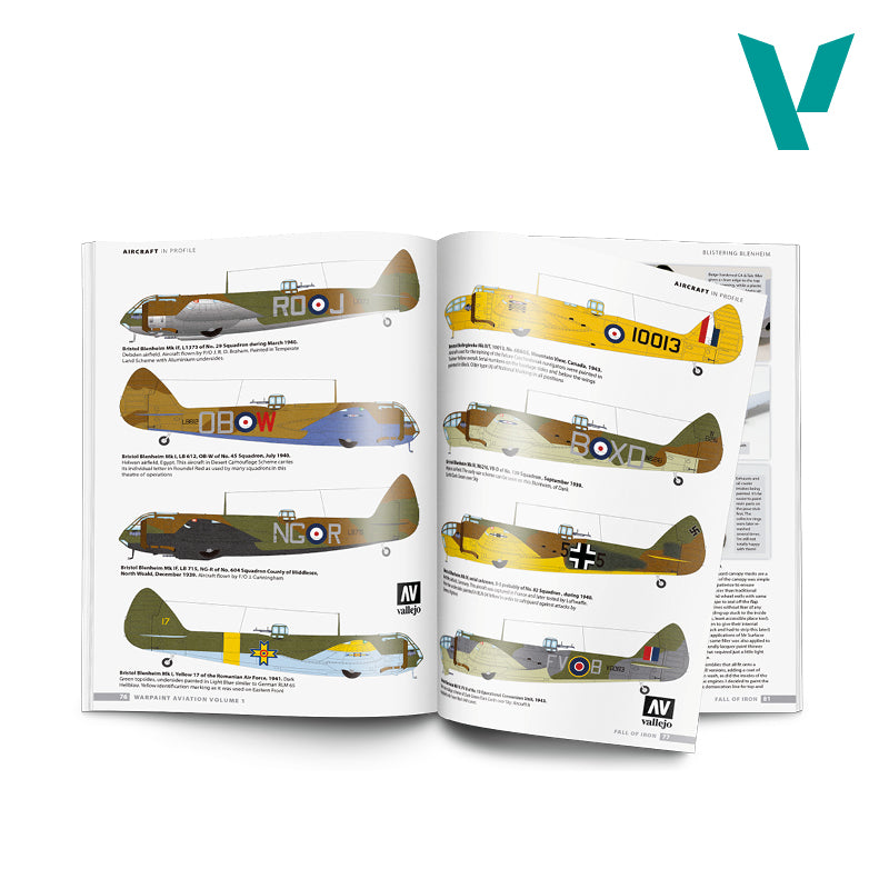 Libro Warpaint Aviation #1 - Bombarderos bimotores de la WWII (3)