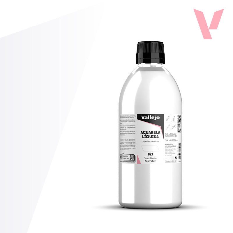 Acuarela Líquida Superblanco 500 ml - Bellas Artes