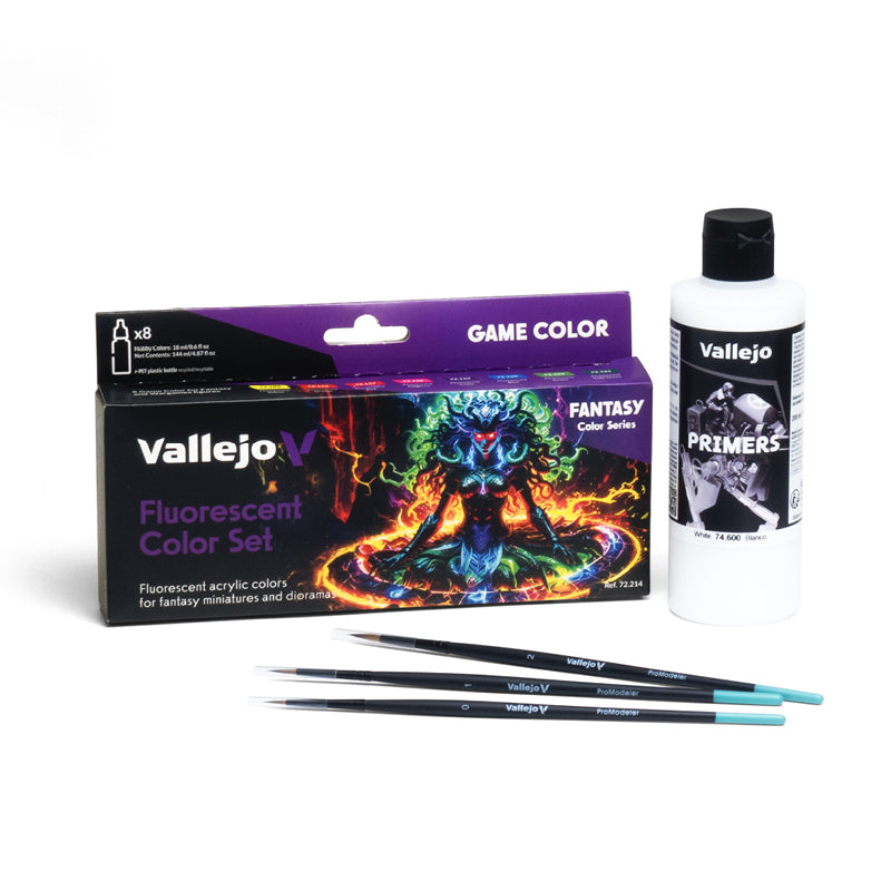 Pack Colori Fluorescenti e Primer