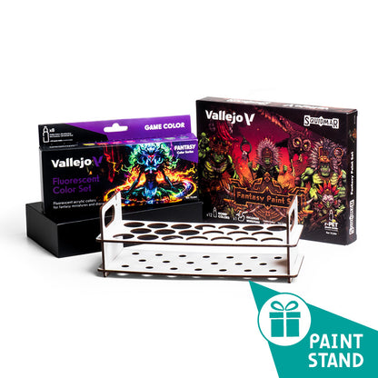 Pack Squidmar Fantasy Paint Set con Colori Fluorescenti