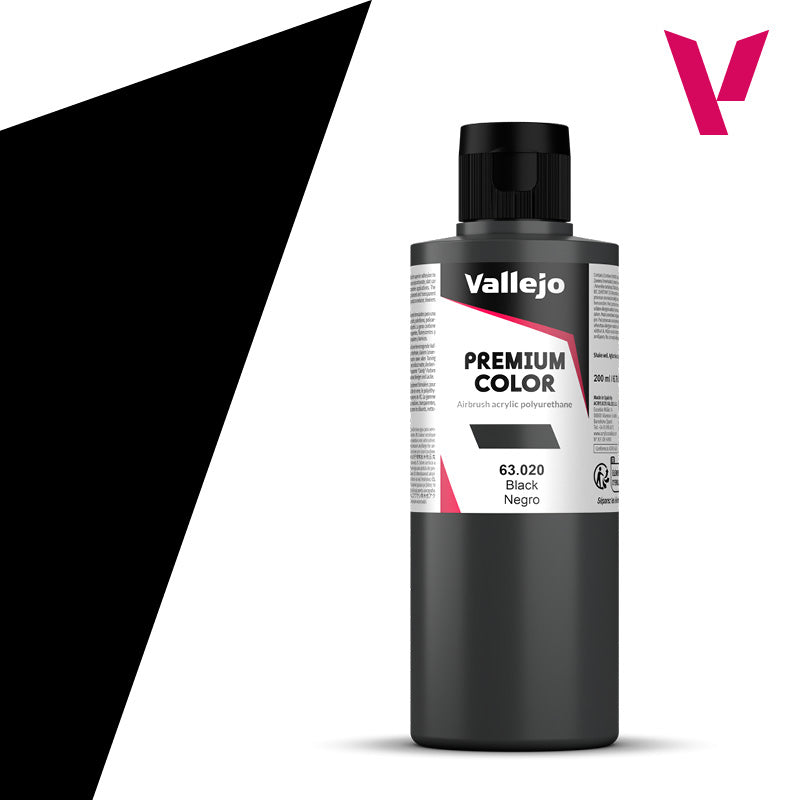 Pintura Negra Premium Color - 200 ml - Alta Resistencia