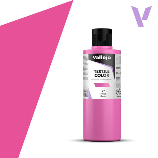 Pintura Textil Rosa 200 ml - Bellas Artes