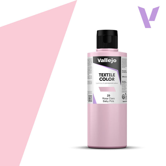 Pintura Textil Rosa Claro 200 ml - Bellas Artes