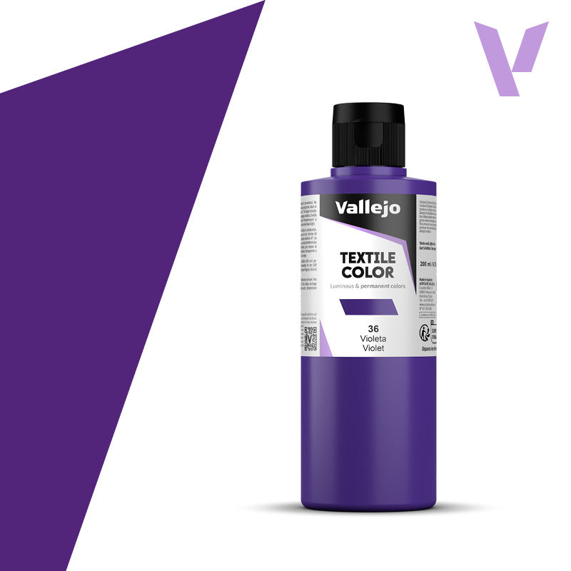 Pintura Textil Violeta 200 ml - Bellas Artes