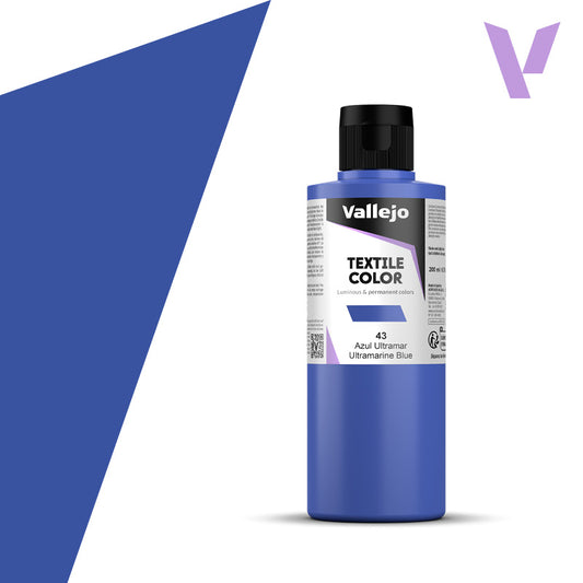 Pintura Textil Azul Ultramar 200 ml - Bellas Artes