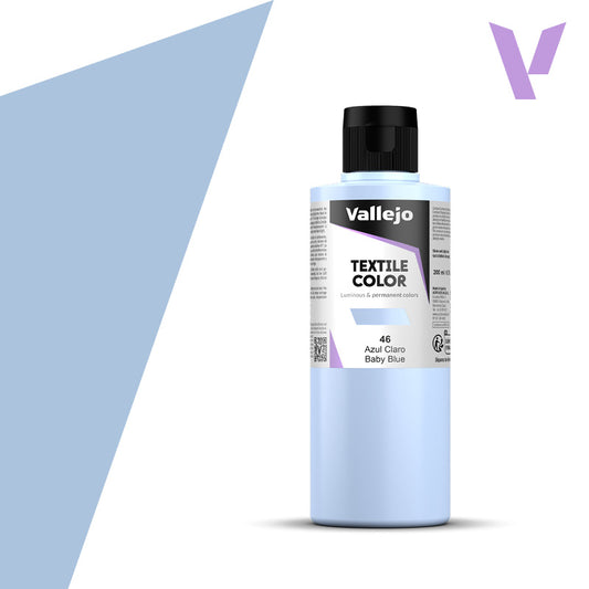 Pintura Textil Azul Claro 200 ml - Bellas Artes