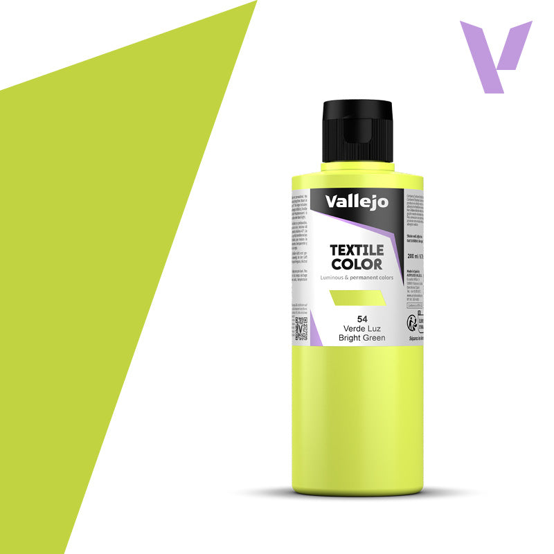 Pintura Textil Verde Luz 200 ml - Bellas Artes