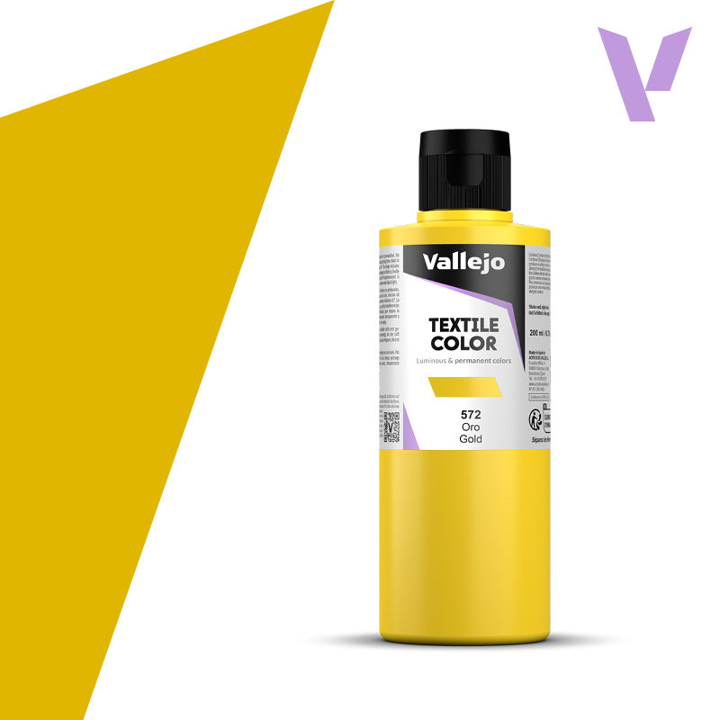 Pintura Textil Oro 200 ml - Bellas Artes