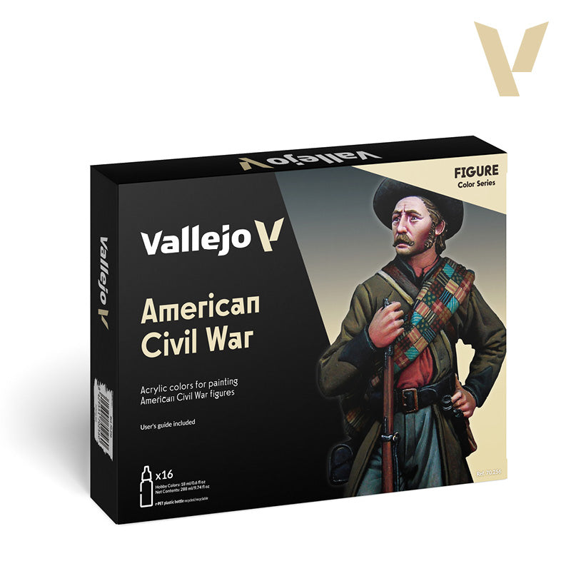 Set de 16 pinturas para la Guerra Civil Americana
