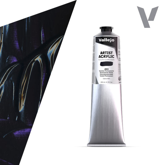 Pintura Acrílica Violeta Permanente 200 ml- Bellas Artes
