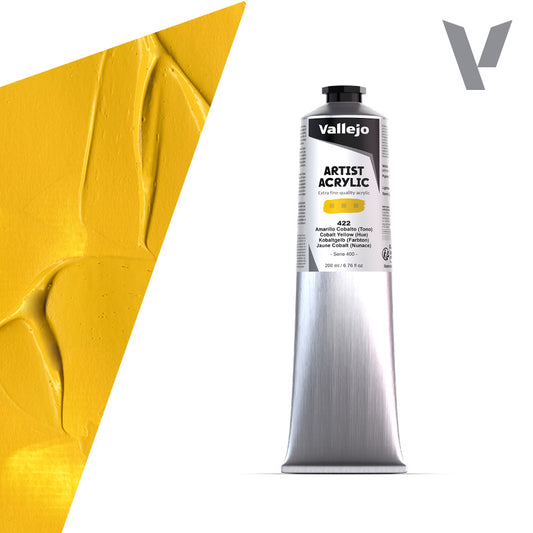 Pintura Acrílica Amarillo Cobalto (Tono) 200 ml- Bellas Artes