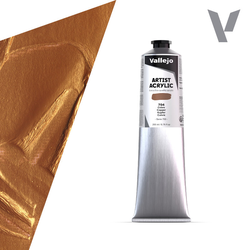 Pintura Acrílica Cobre 200 ml - Bellas Artes