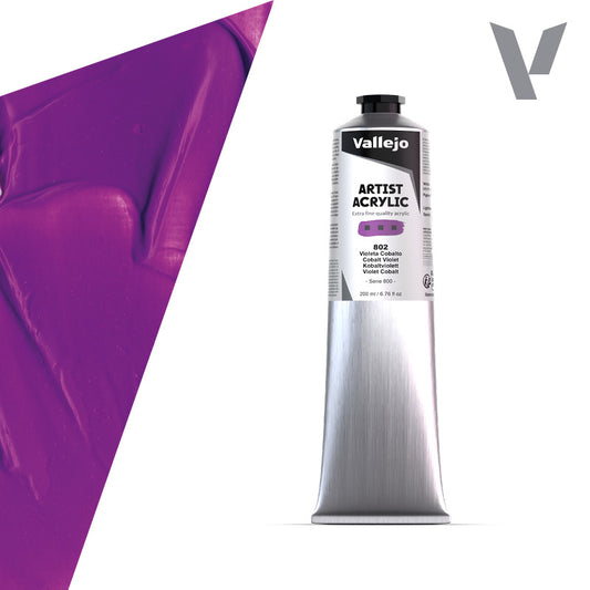 Pintura Acrílica Violeta Cobalto 200 ml- Bellas Artes