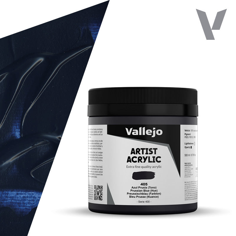 Pintura Acrílica Azul Prusia (Tono) 500 ml - Bellas Artes