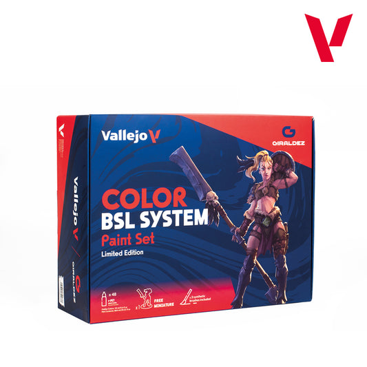 Color BSL System Paint Set - 48 pinturas para miniaturas