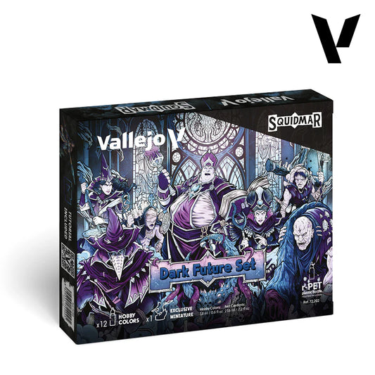 Pack Squidmar Dark Future Set con Colori Fluorescenti