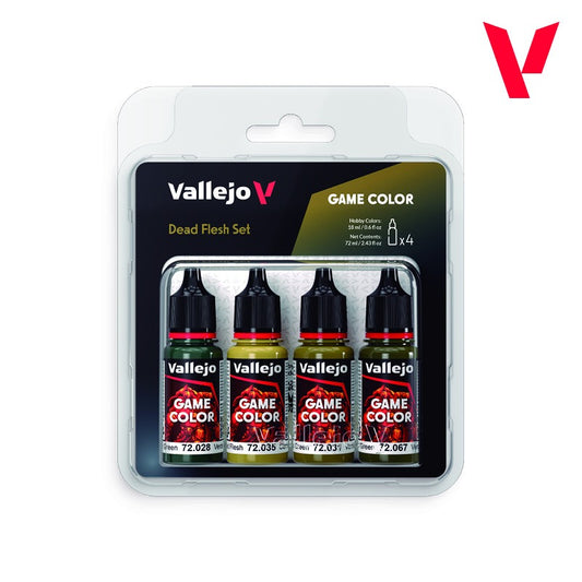 Set de 4 Pinturas Carne Muerta 18 ml - Game Color