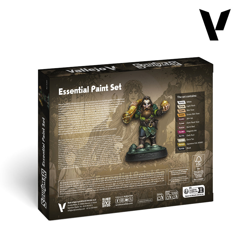 Essential Paint Set Squidmar Miniatures (1)