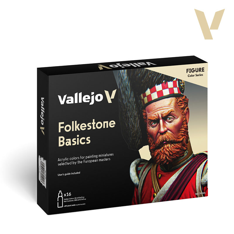 Set de 16 pinturas Folkestone Basics