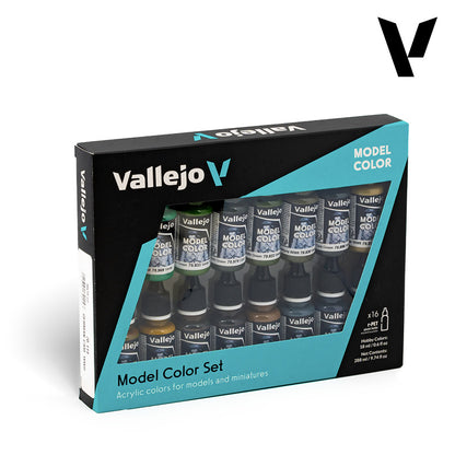 Set de 16 pinturas para camuflajes alemanes de la WWII