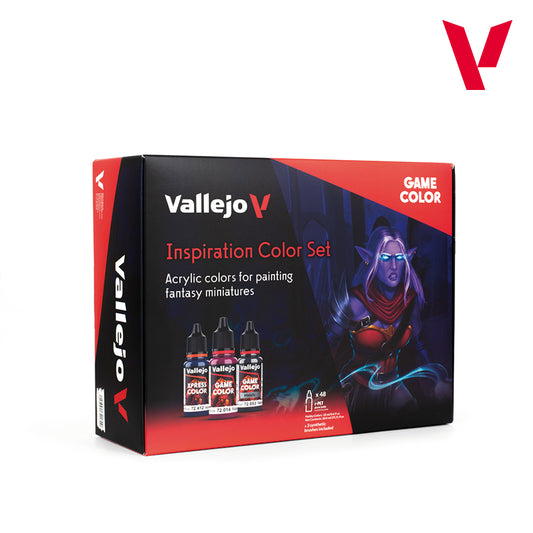 Inspiration Color Set - Set de 48 pinturas para miniaturas