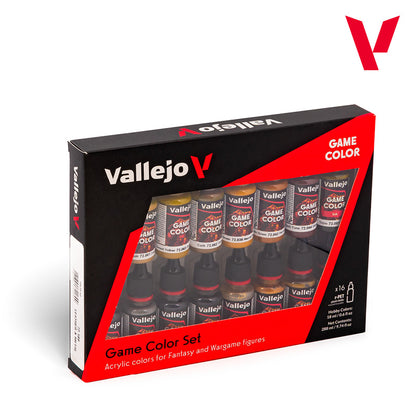 Set de 16 pinturas para efectos de Cuero y Metal