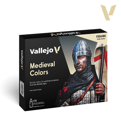 Set de 16 pinturas para Temas Medievales - Medieval Colors