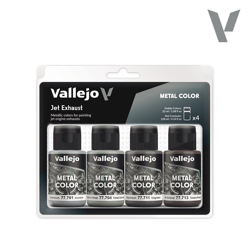 Set de 4 pinturas para pintar toberas - Jet Exhaust