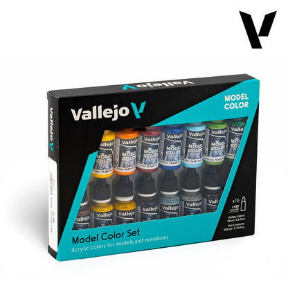 Set de 16 pinturas para barcos de vapor