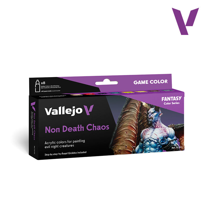Set de 8 pinturas Non Death Chaos