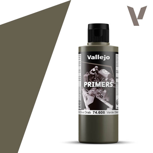Imprimación Acrílica Mate Verde Oliva USA - 200 ml