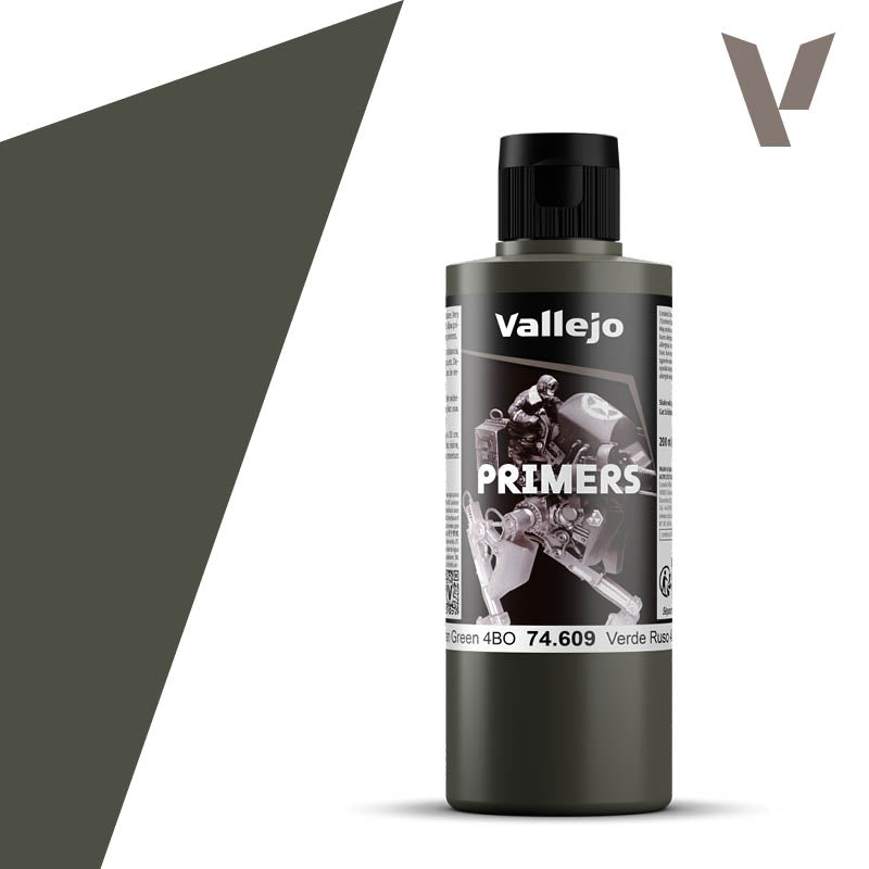 Imprimación Acrílica Mate Verde Ruso 4BO - 200 ml