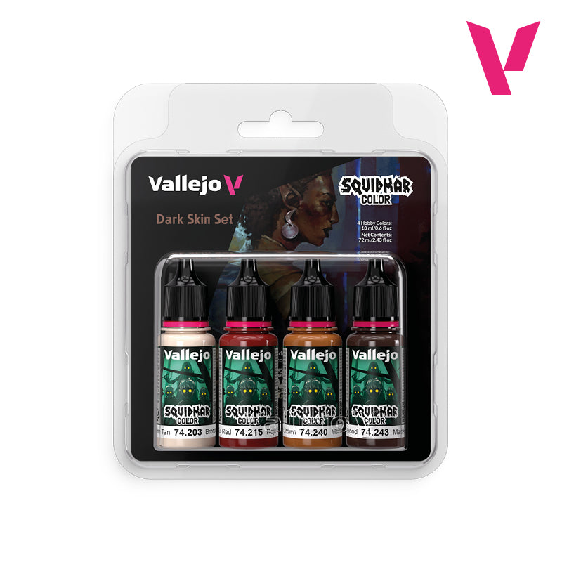 Set Piel Oscura Squidmar Color - 4 colores