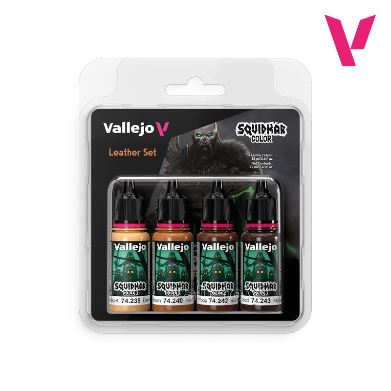 Set Cuero Squidmar Color - 4 colores