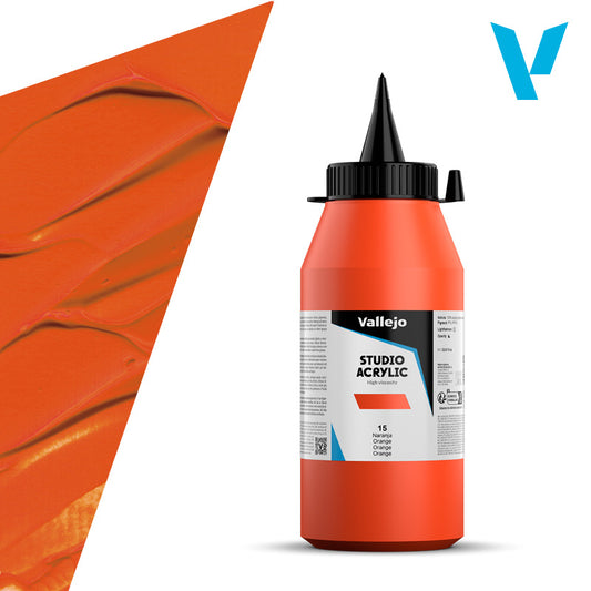 Pintura Acrílica Naranja 1 L - Bellas Artes