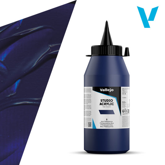 Pintura Acrílica Azul Ftalocianina 1 L - Bellas Artes