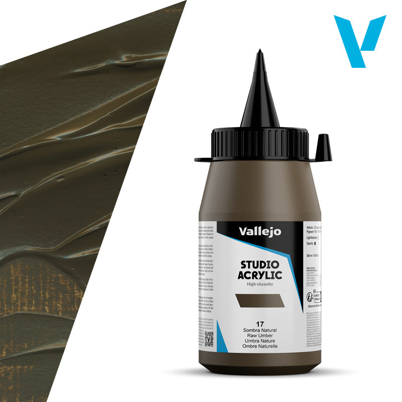 Pintura Acrílica Sombra Natural 500 ml - Bellas Artes