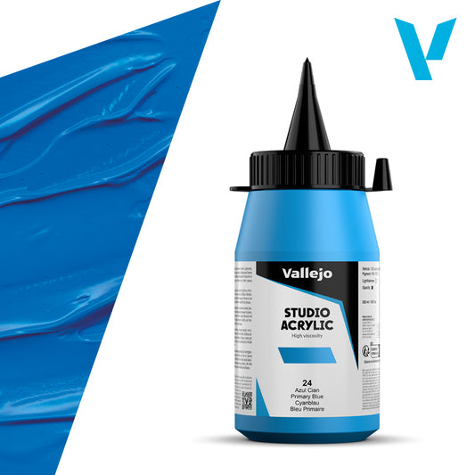 Pintura Acrílica Azul Cyan 500 ml - Bellas Artes