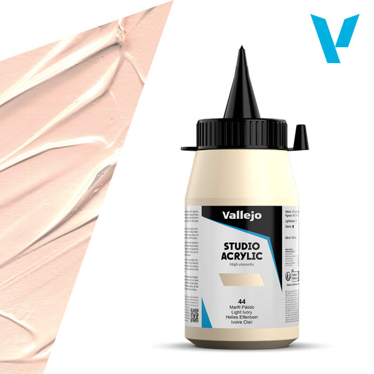 Pintura Acrílica Marfil Pálido 500 ml - Bellas Artes