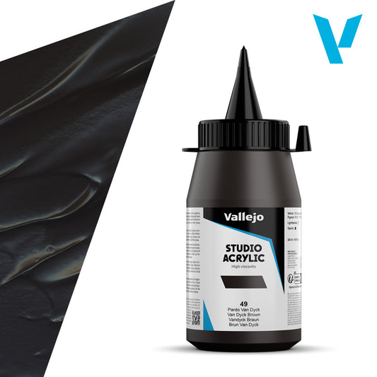 Pintura Acrílica Pardo Van Dyck 500 ml - Bellas Artes