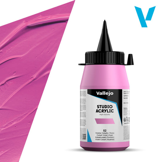 Pintura Acrílica Violeta Cobalto (Tono) 500 ml - Bellas Artes