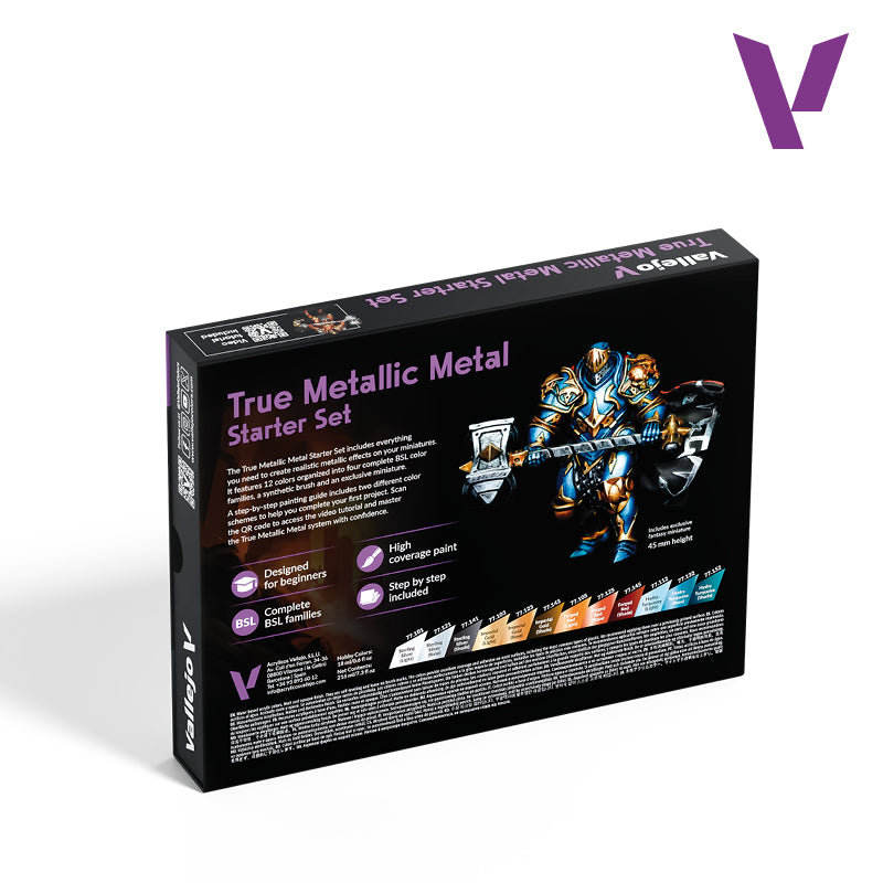True Metallic Metal Starter Set - Set de 12 pinturas Metálicas (2)