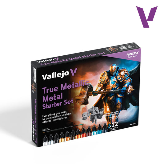 True Metallic Metal Starter Set - Set de 12 pinturas Metálicas (1)