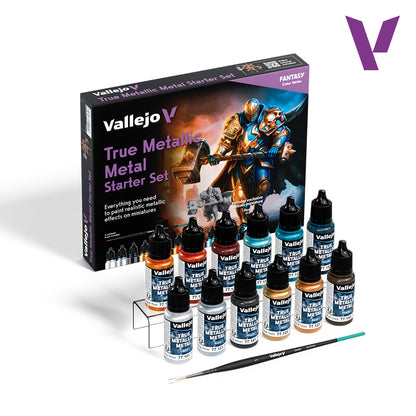 True Metallic Metal Starter Set - Set de 12 pinturas Metálicas